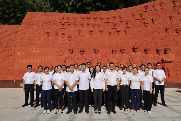 光影铭刻历史，初心映照未来——六安公司党总支开展主题党日运动